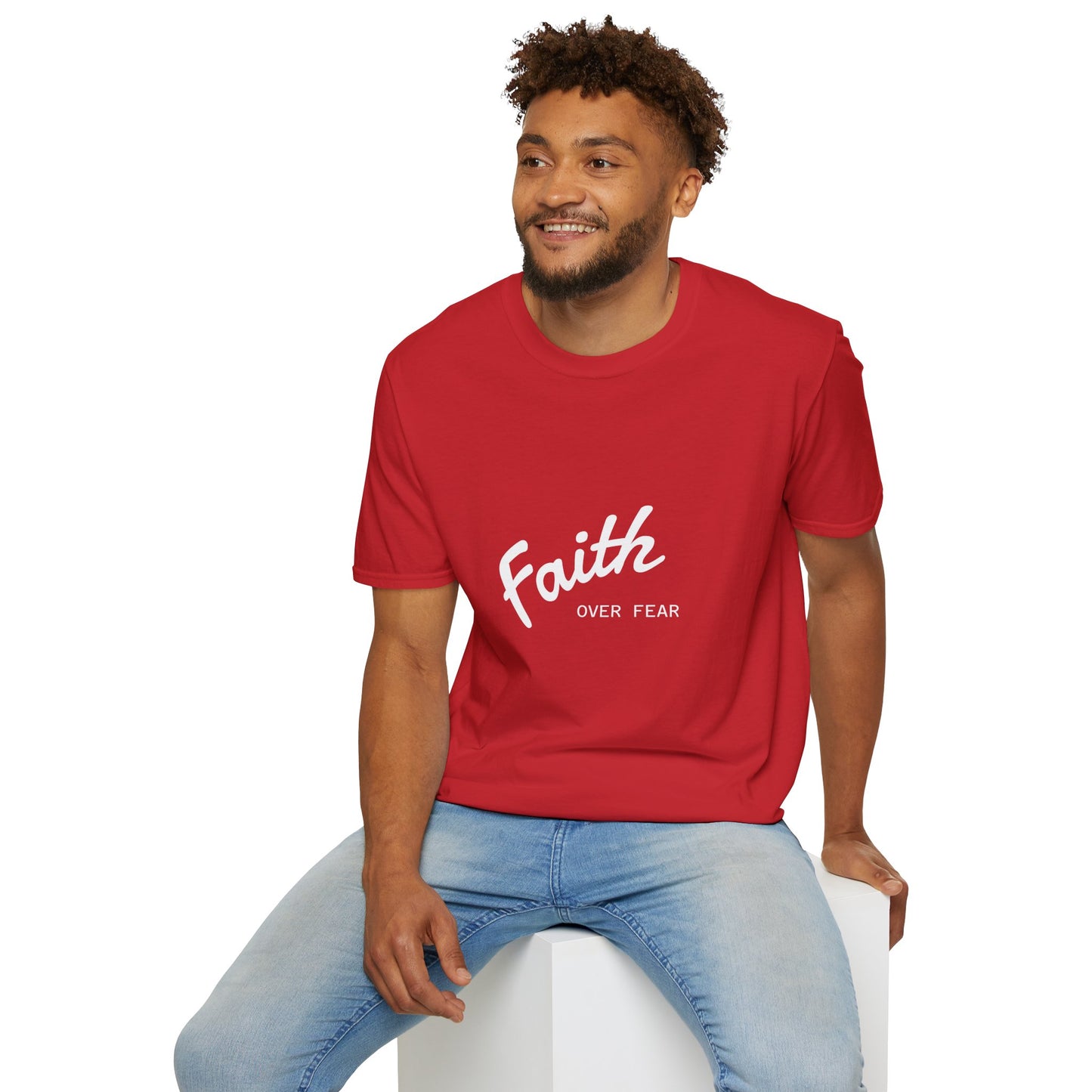 Faith Over Fear T-Shirt — Inspirational Christian Tee