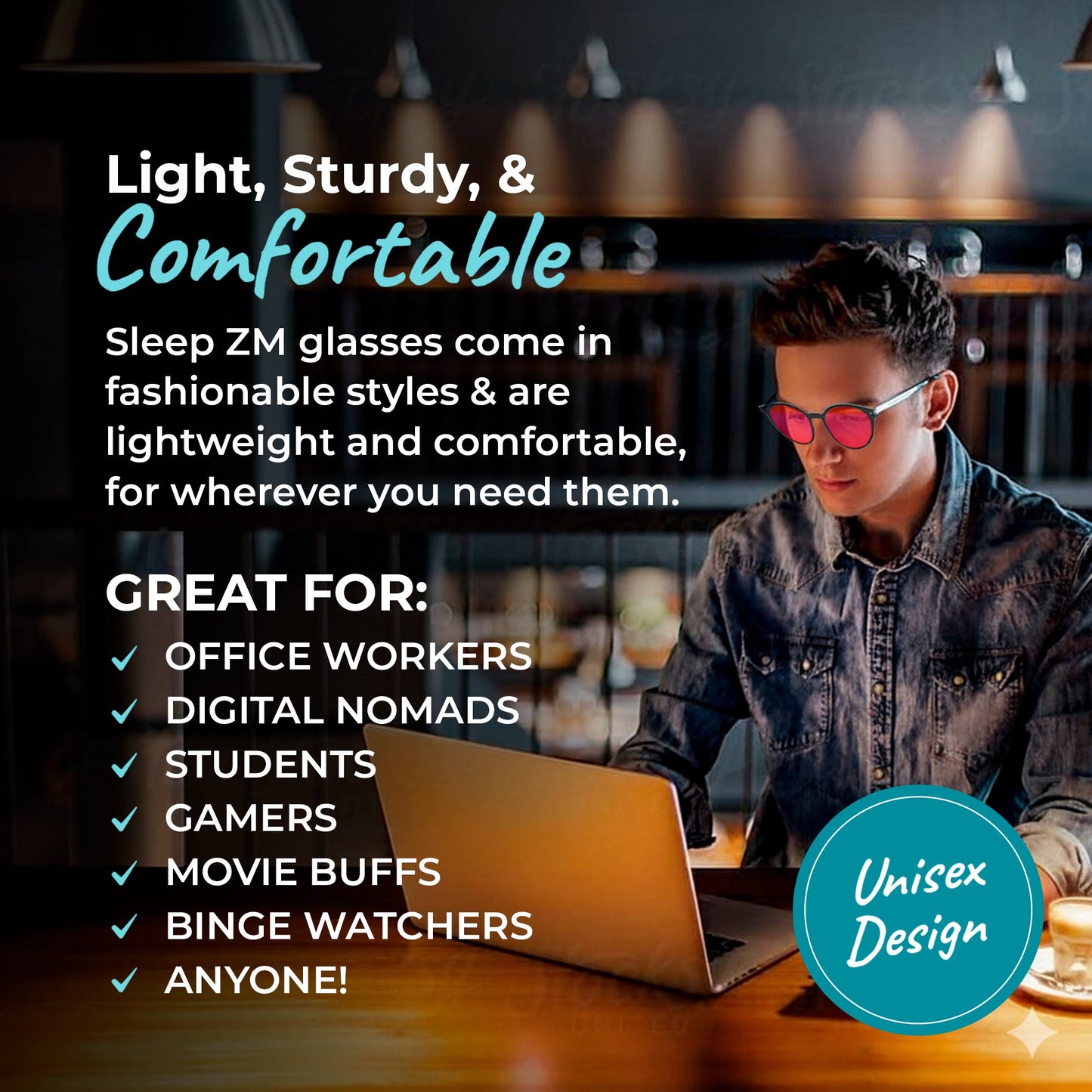 Night-timeMax Oracle Blue Light Blocking Glasses - Crystal