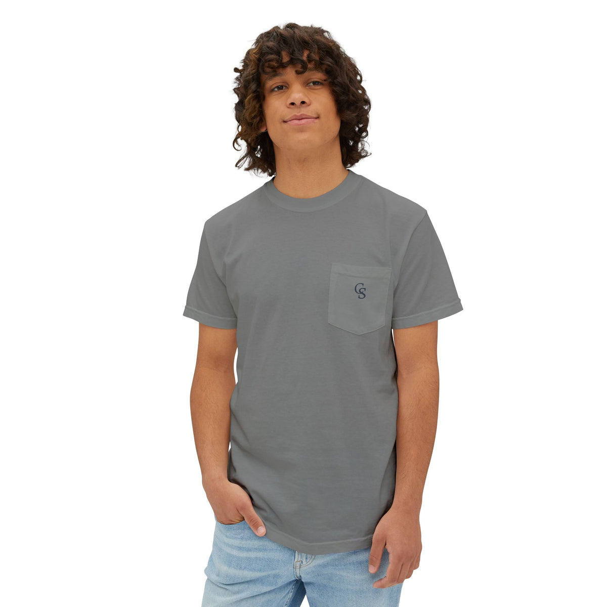 Motivational Graphic Pocket T‑Shirt