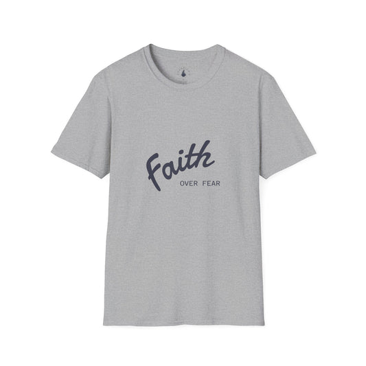Faith Over Fear T-Shirt — Inspirational Christian Tee