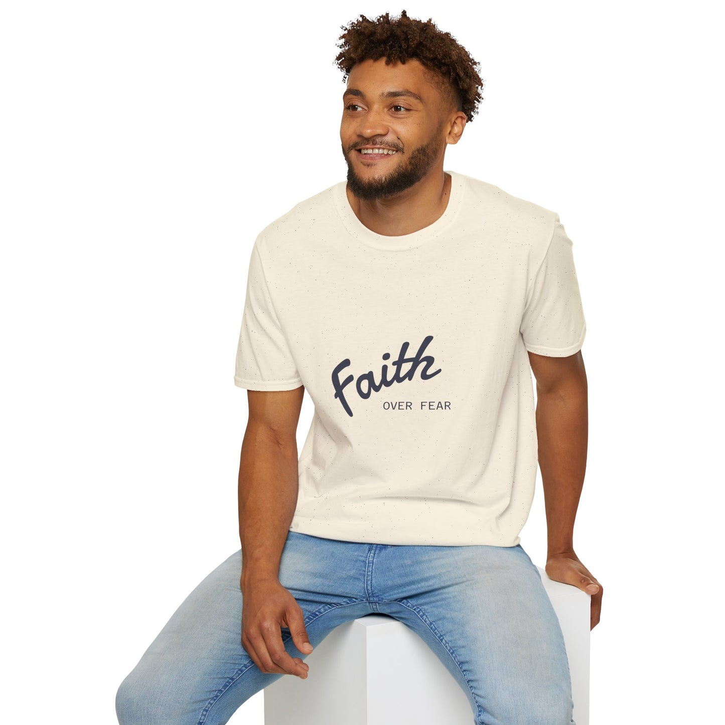 Faith Over Fear T-Shirt — Inspirational Christian Tee