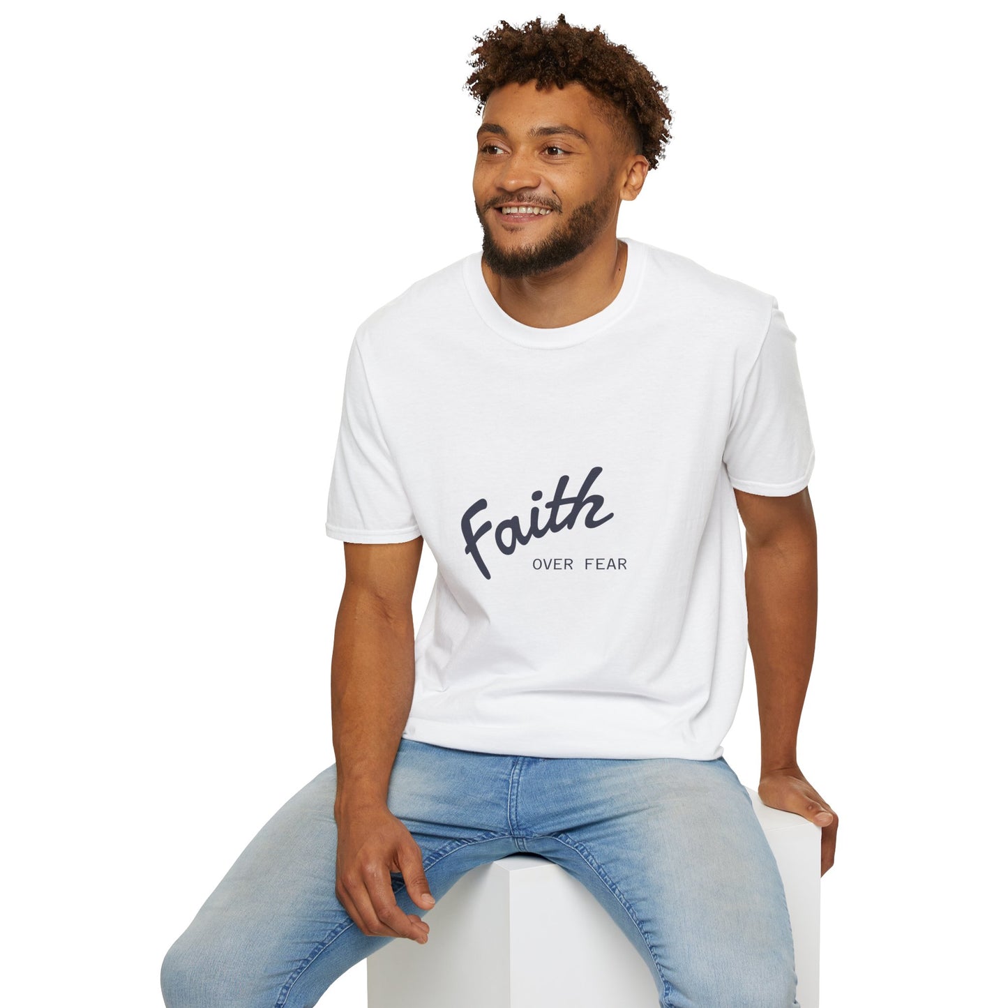 Faith Over Fear T-Shirt — Inspirational Christian Tee