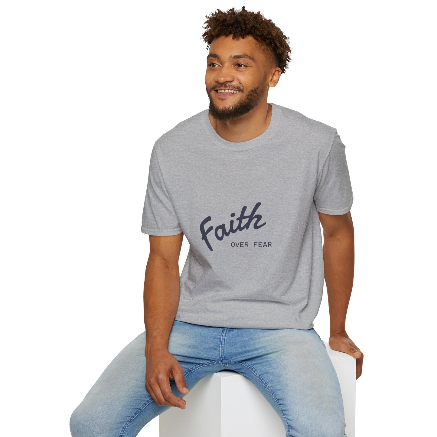 Faith Over Fear T-Shirt — Inspirational Christian Tee