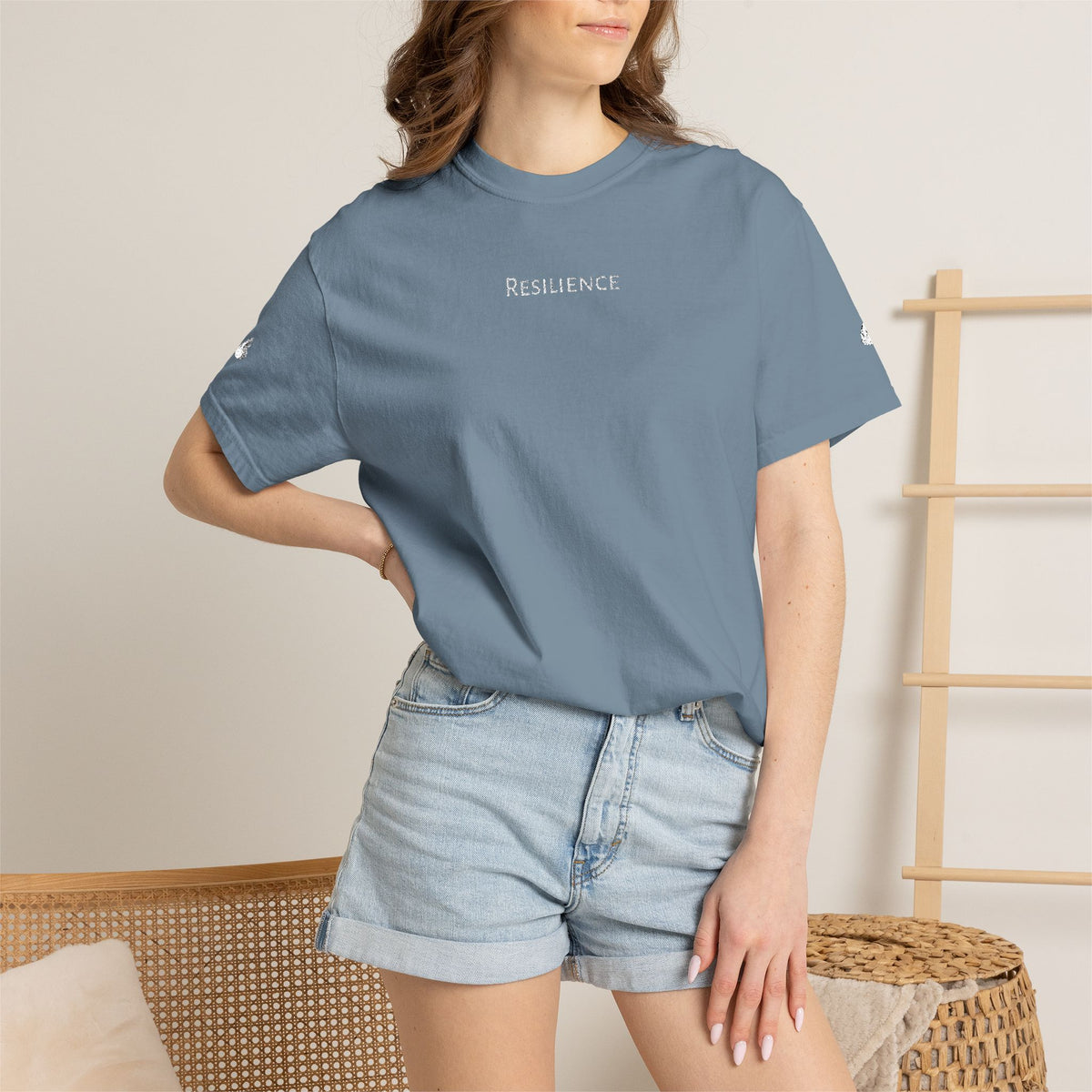Resilience Embroidered Tee