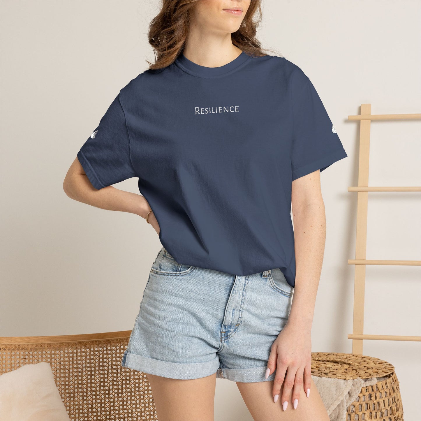 Resilience Embroidered Tee