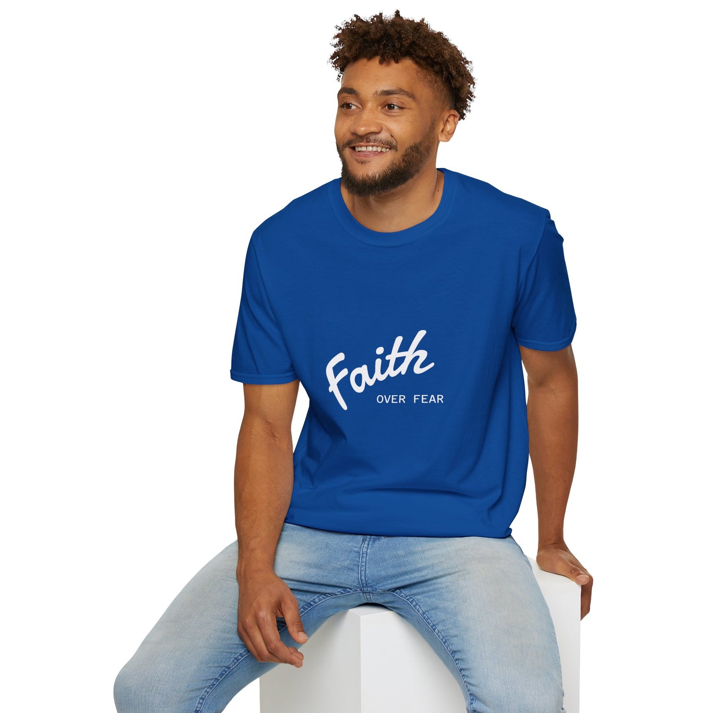 Faith Over Fear T-Shirt — Inspirational Christian Tee