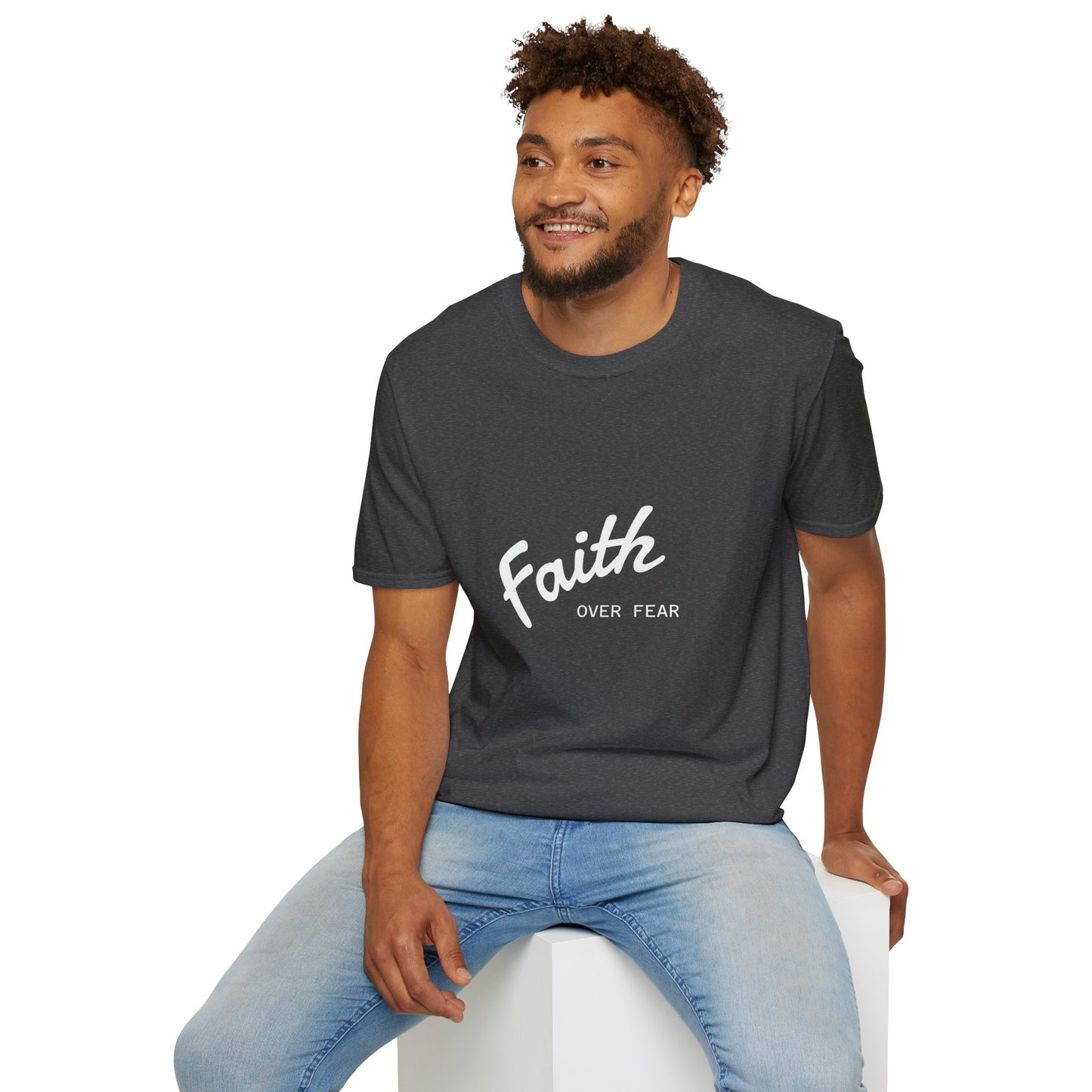 Faith Over Fear T-Shirt — Inspirational Christian Tee