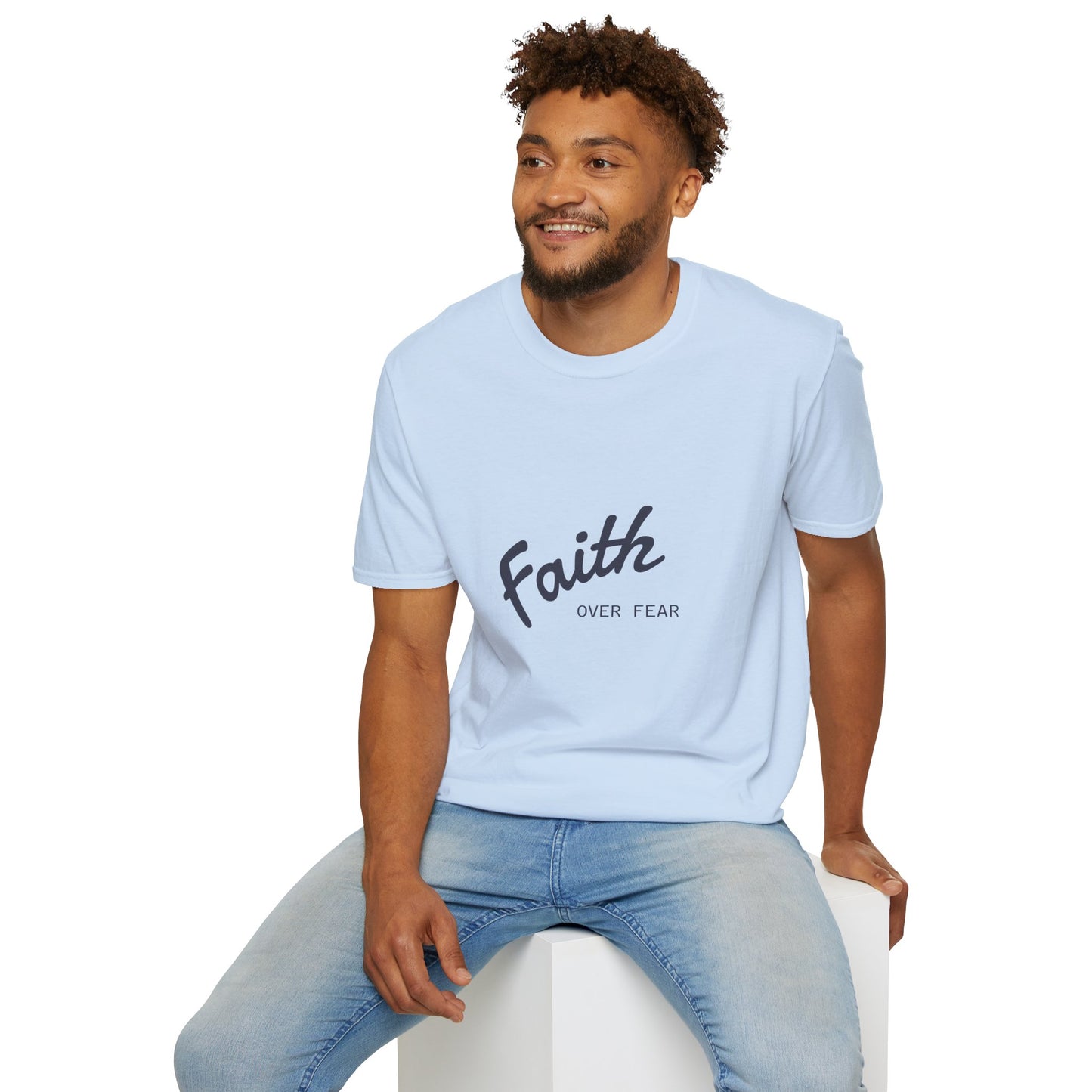 Faith Over Fear T-Shirt — Inspirational Christian Tee