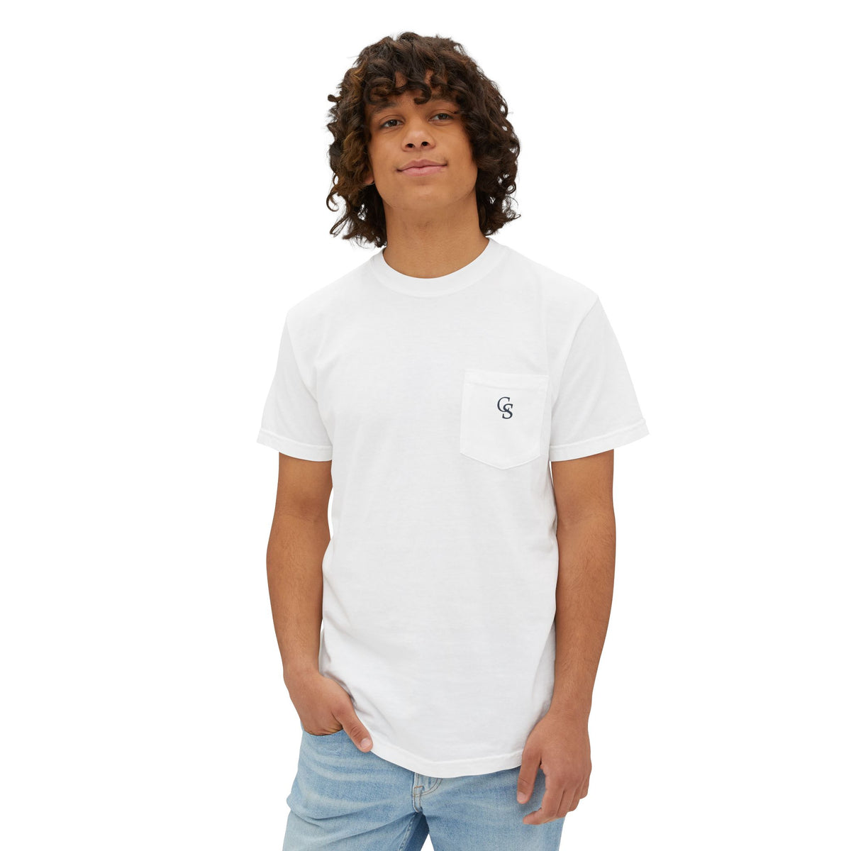 Motivational Graphic Pocket T‑Shirt