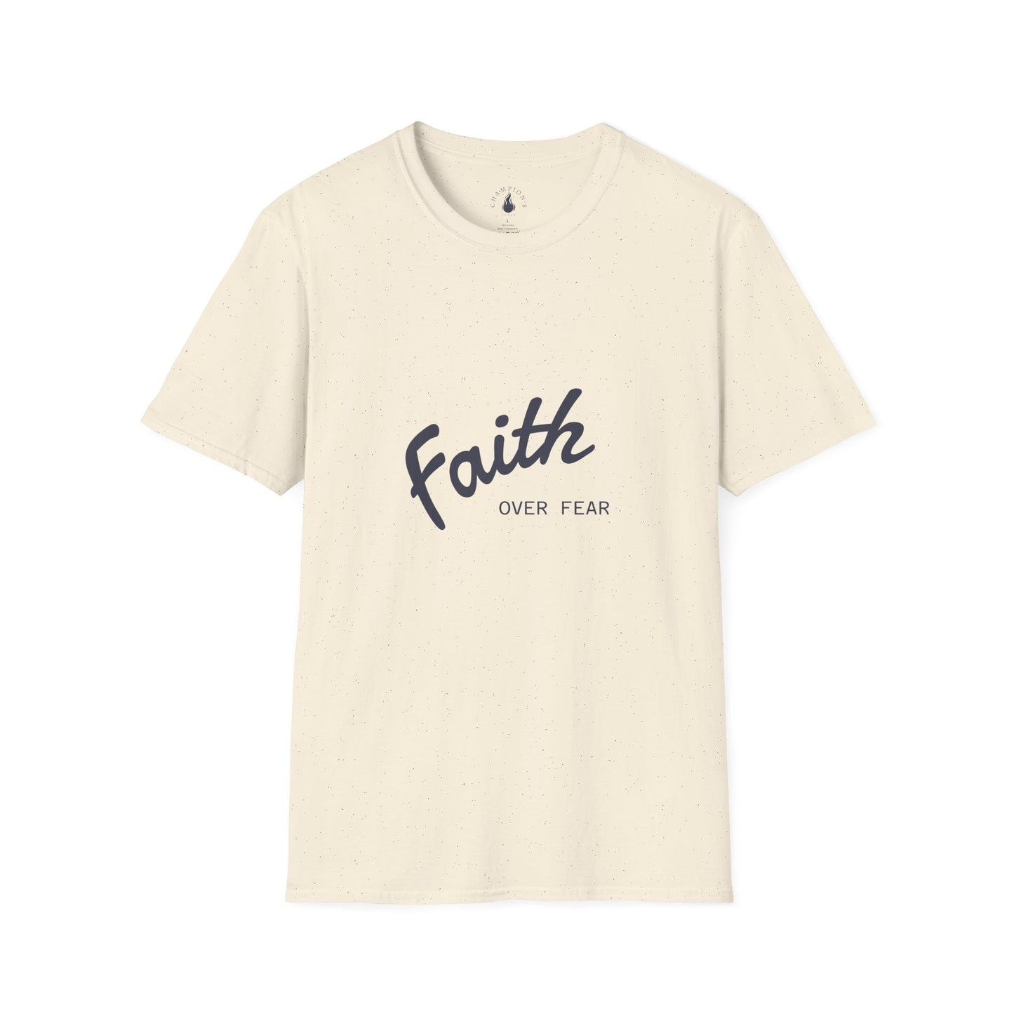 Faith Over Fear T-Shirt — Inspirational Christian Tee