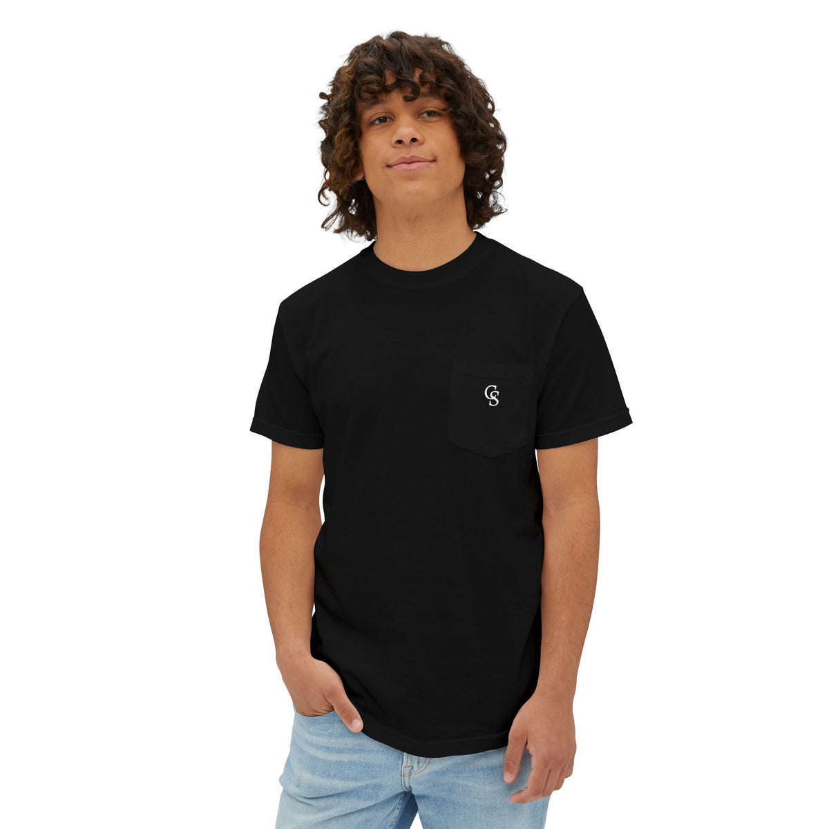 Motivational Graphic Pocket T‑Shirt