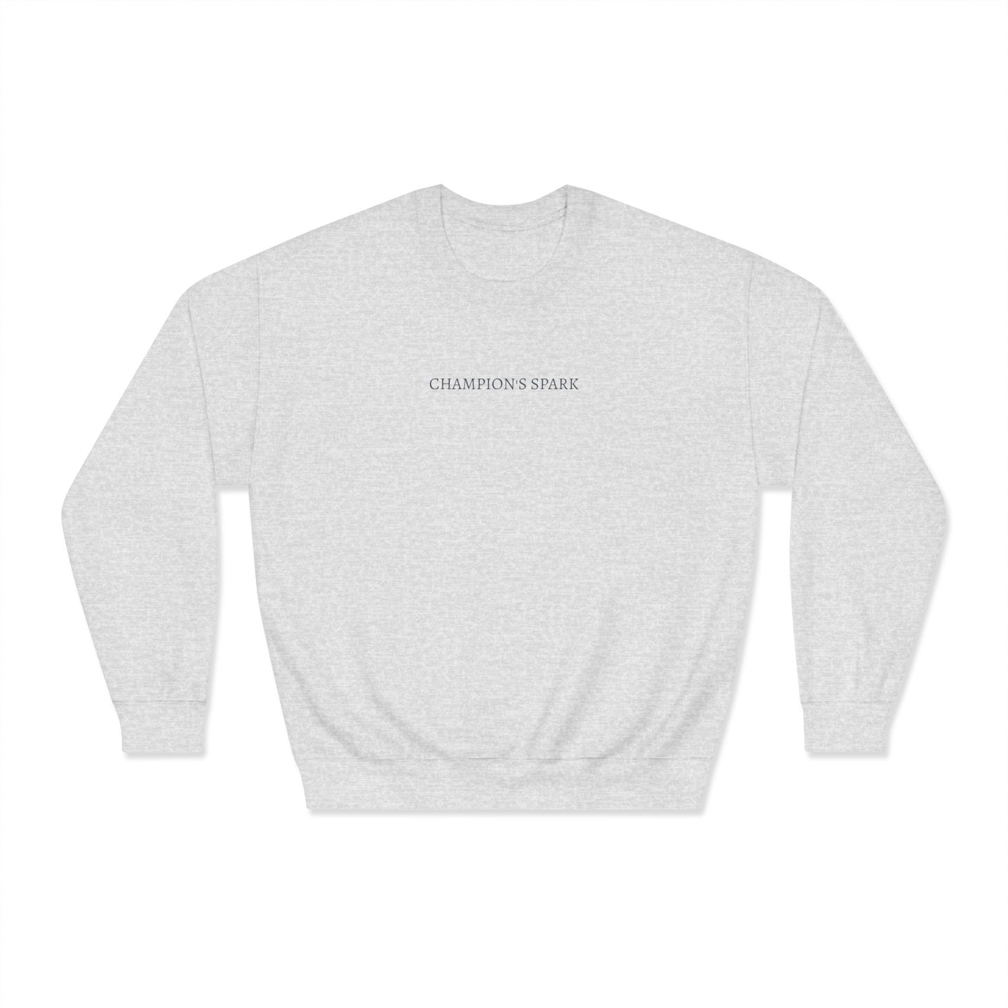 Fire in the Eyes builds the Heart of a Champion Sweatshirt | Inspirational Quote