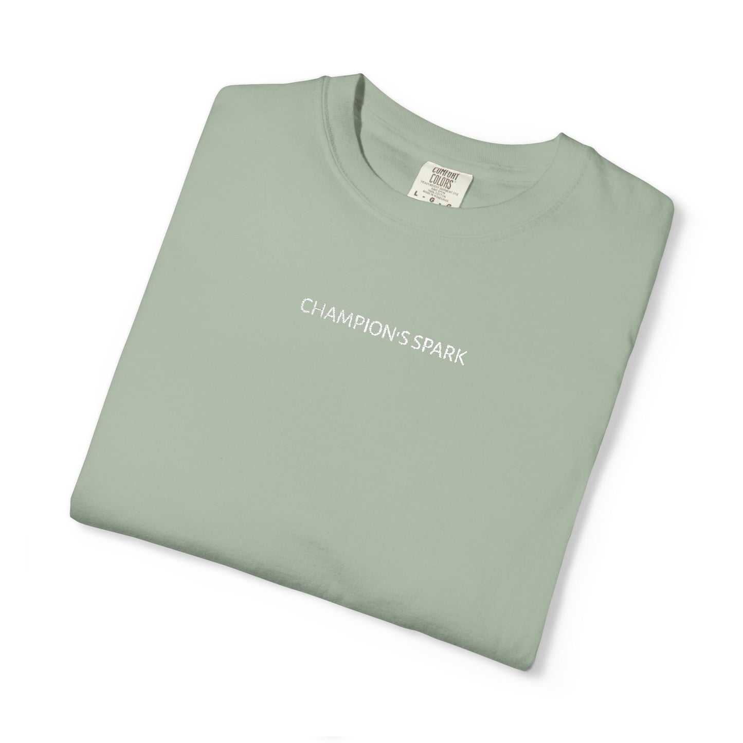 Champions Spark Embroidered Tee