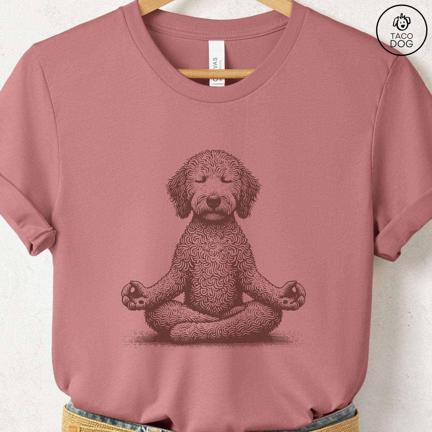 Doodle Meditate Yoga T-Shirt