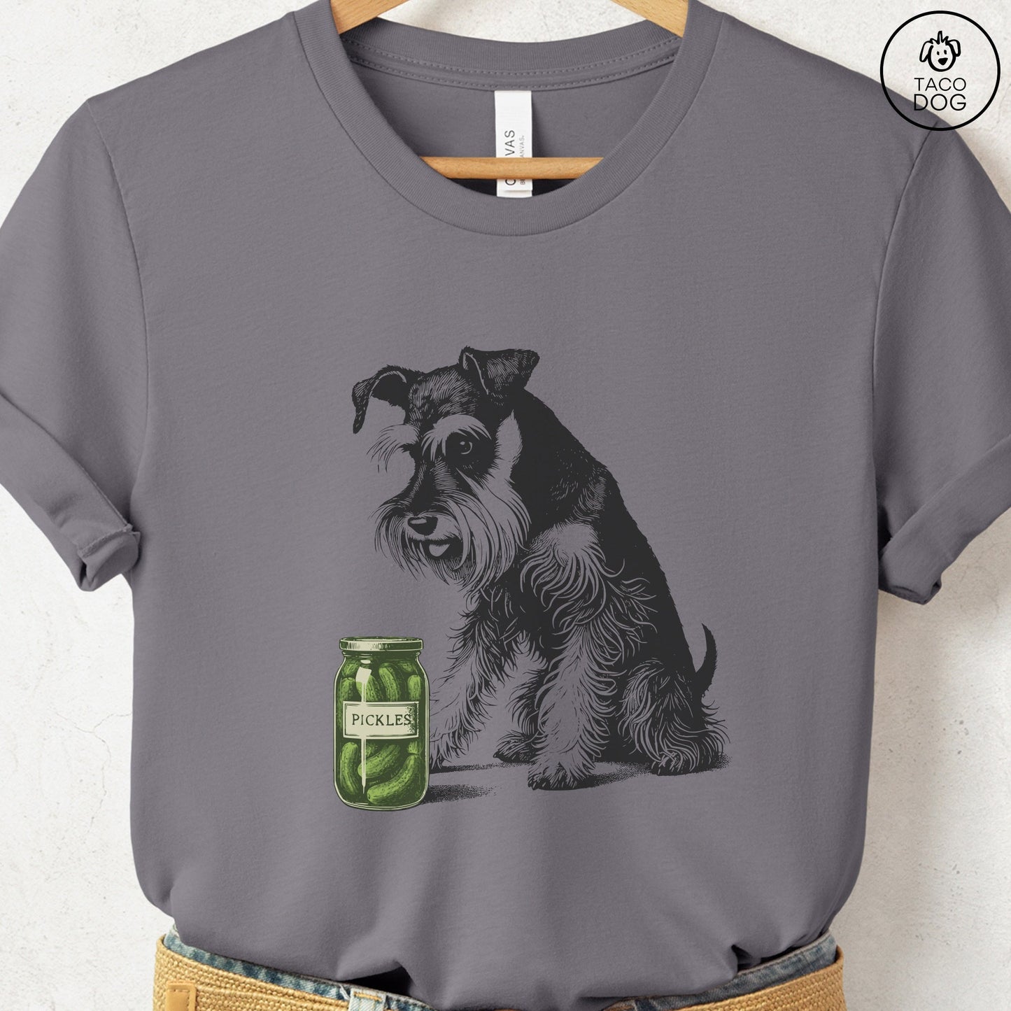 Schnauzer Pickles T-Shirt