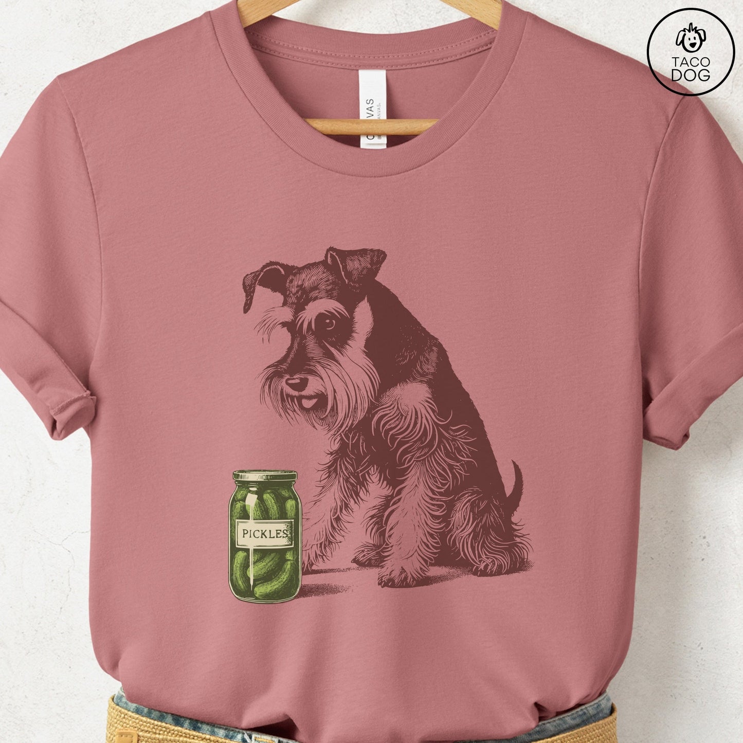 Schnauzer Pickles T-Shirt