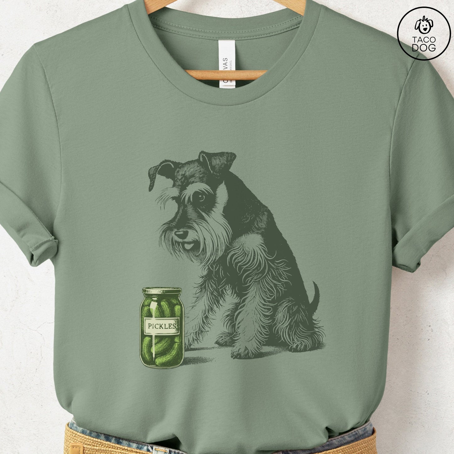 Schnauzer Pickles T-Shirt