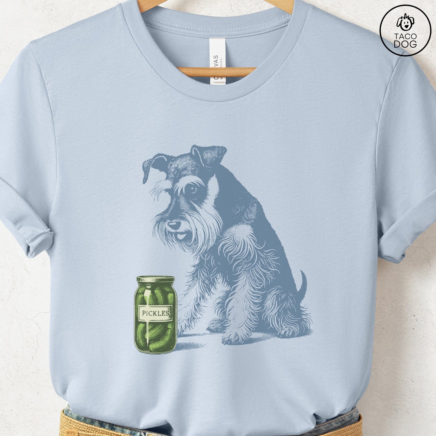 Schnauzer Pickles T-Shirt