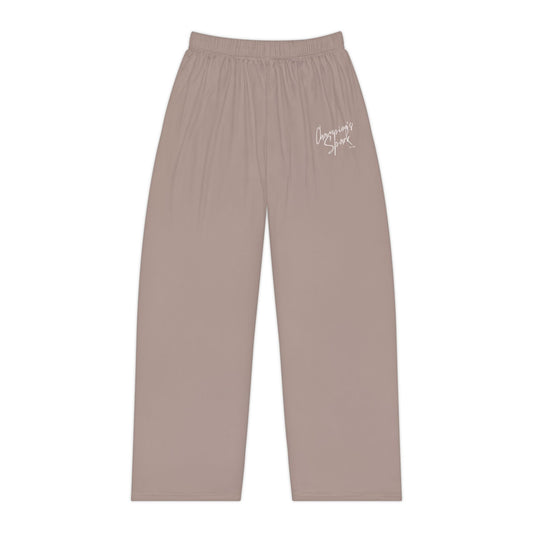 Women's Beige Lounge Pants — Champion's Spark Lounge Wear
