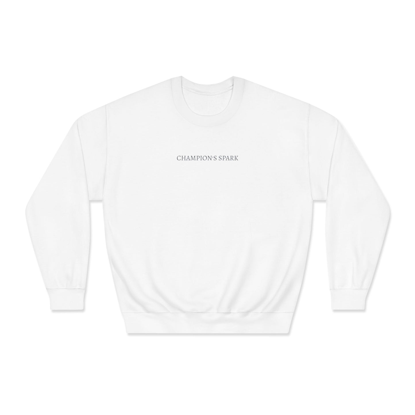 Fire in the Eyes builds the Heart of a Champion Sweatshirt | Inspirational Quote