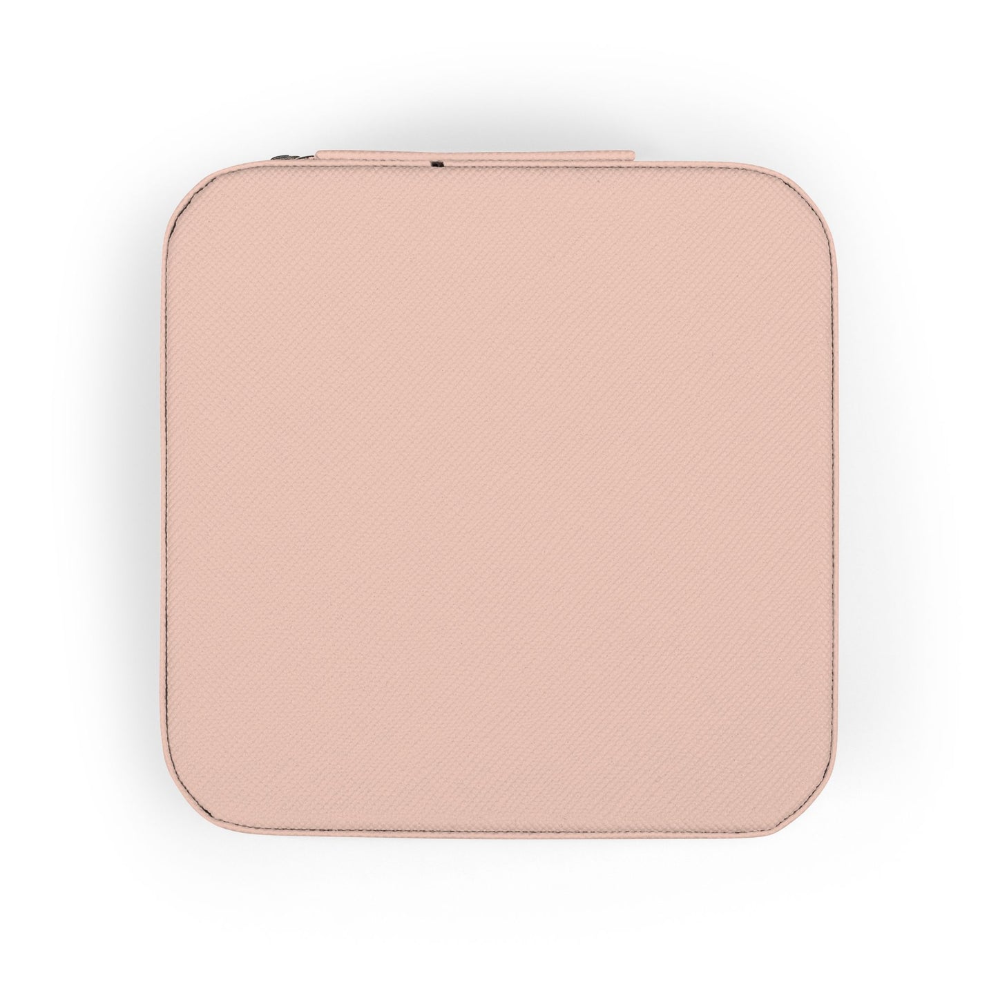 Pink Motivational Quote Jewelry Travel Case | Compact Ring Earring Organizer