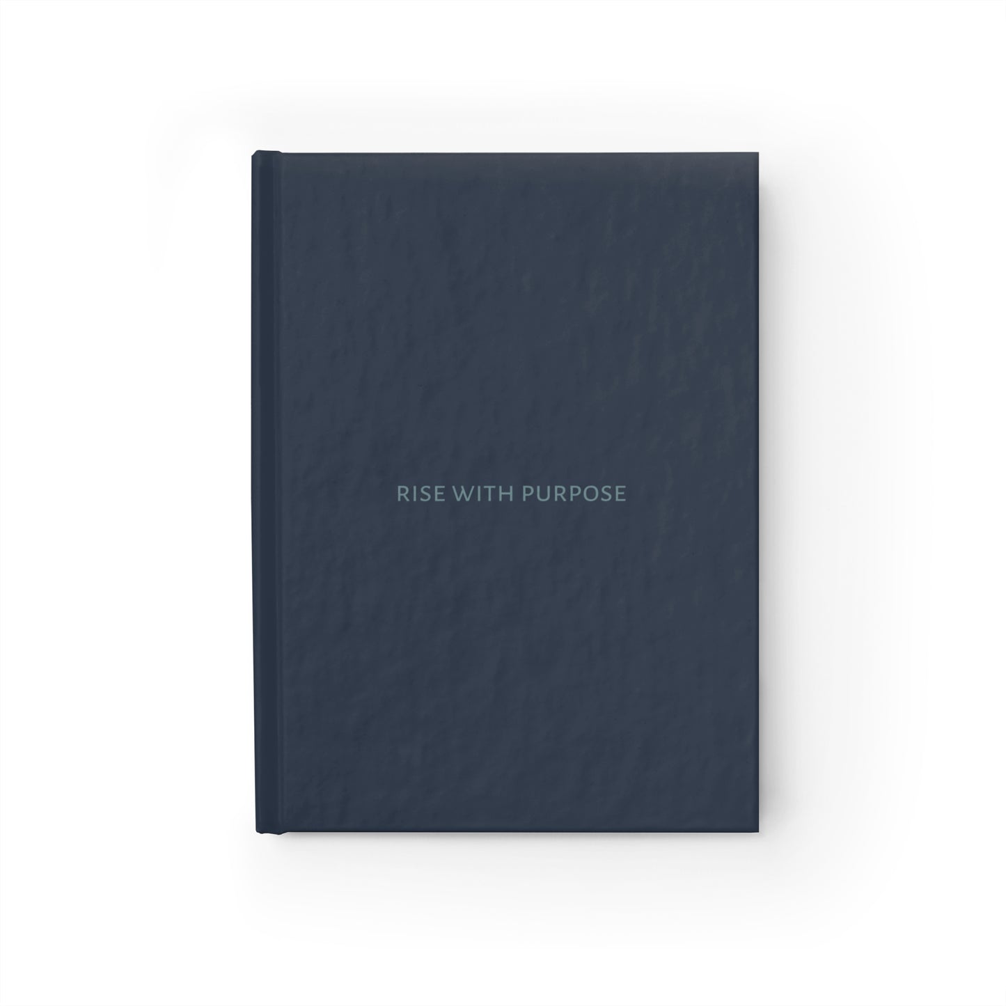 Navy Champion's Spark Journal, ruled line notebook | motivational writing journal