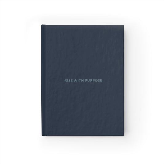 Navy Champion's Spark Journal, ruled line notebook | motivational writing journal