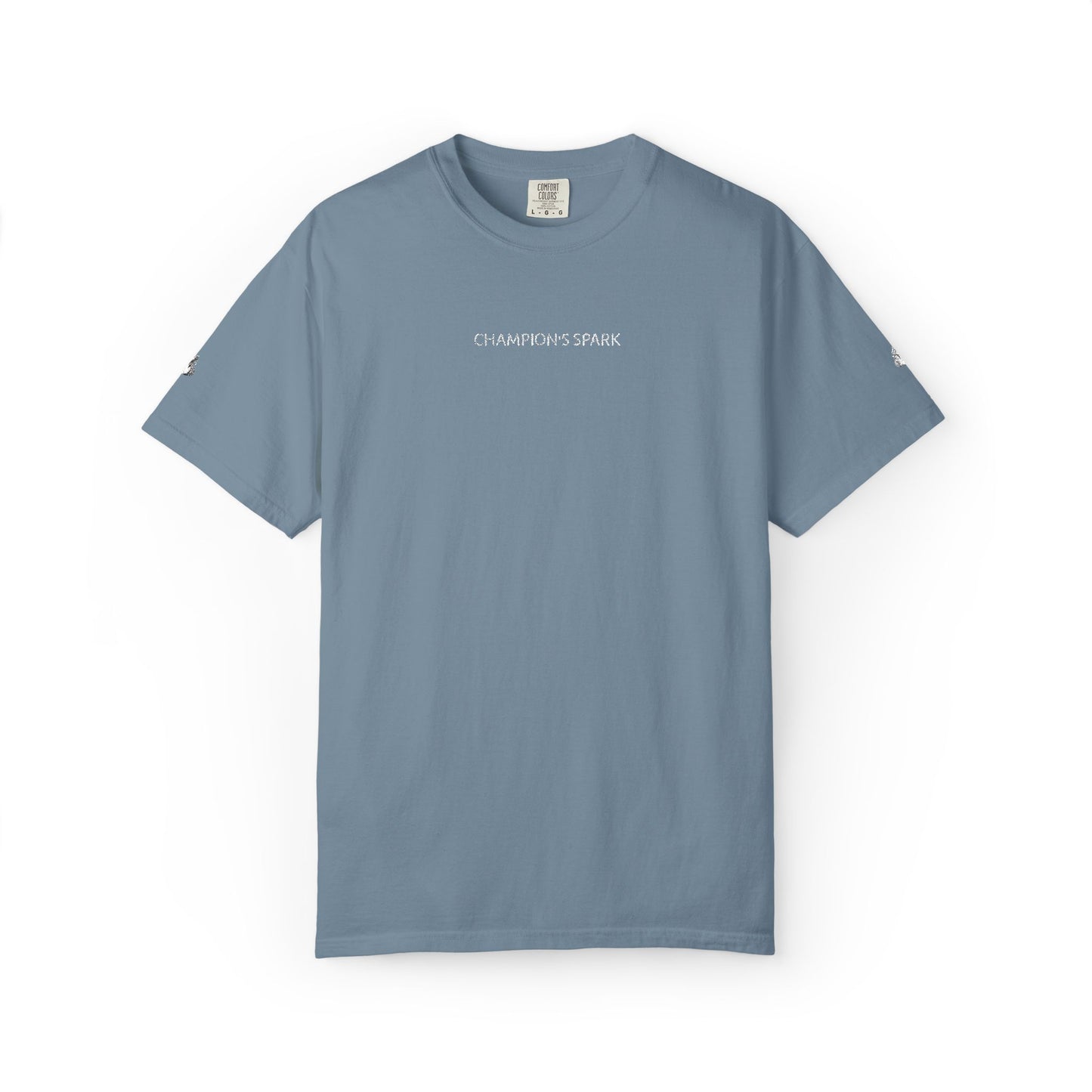 Champions Spark Embroidered Tee