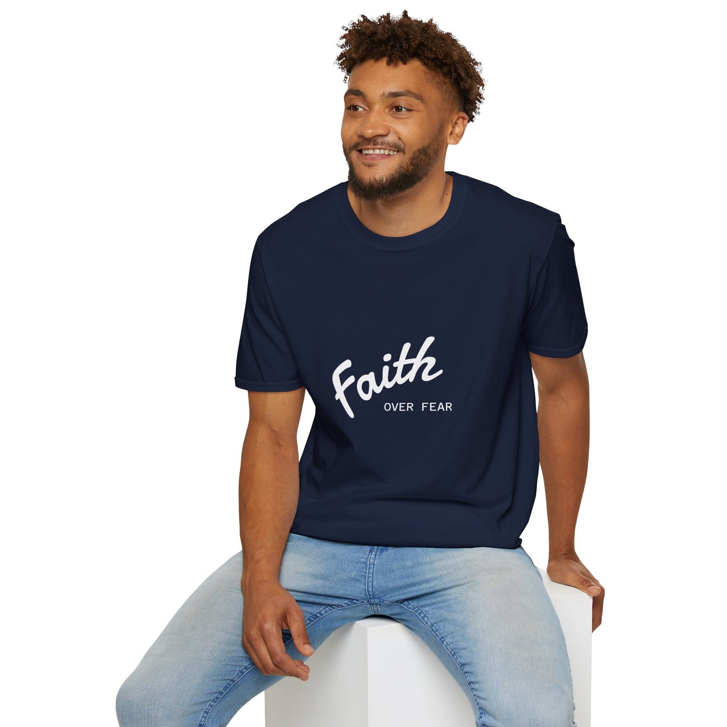 Faith Over Fear T-Shirt — Inspirational Christian Tee
