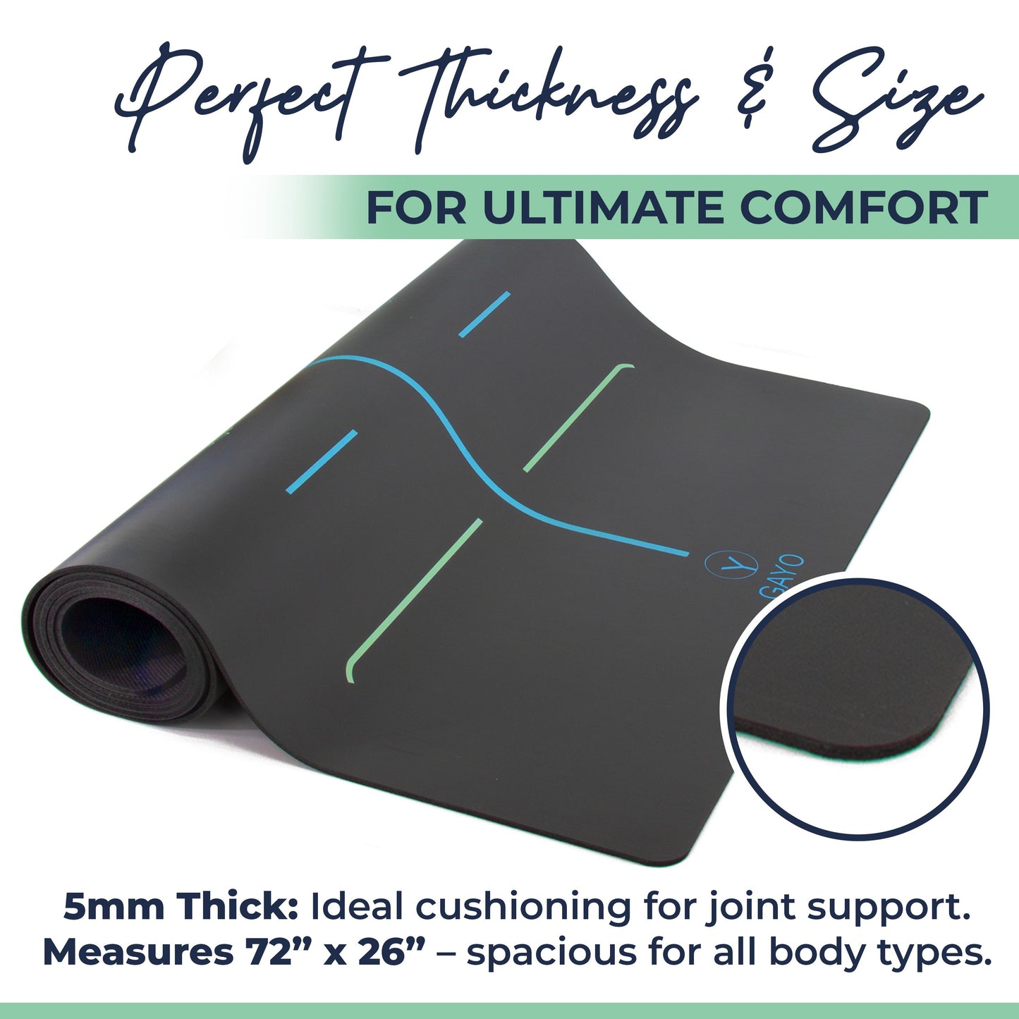 Eco Balance Yoga Mat- 5mm