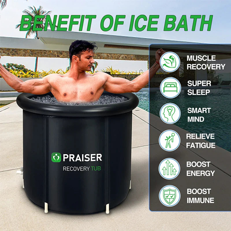 Portable Cold Plunge Ice Bathtub