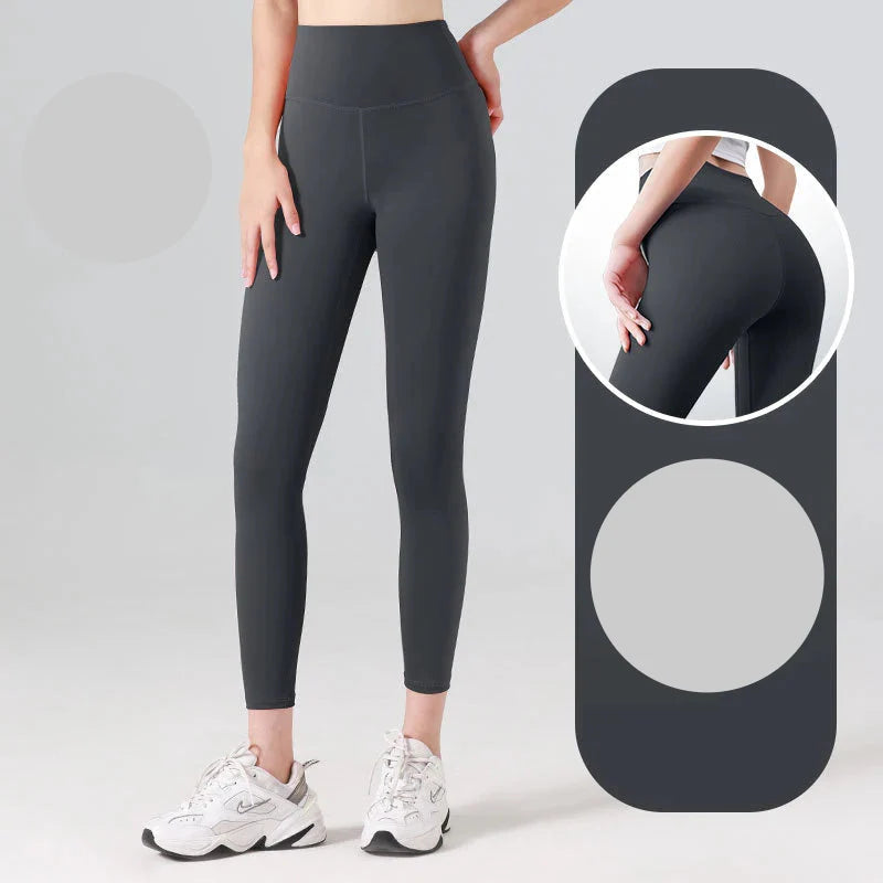 High Waisted Ribbed Yoga Pants