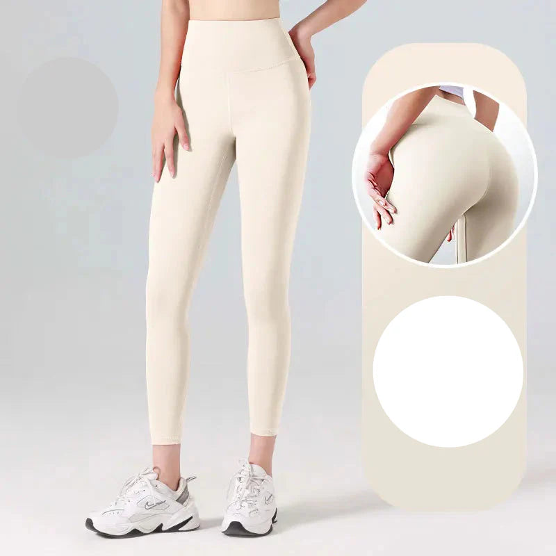 High Waisted Ribbed Yoga Pants
