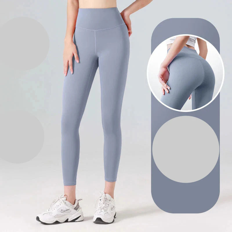 High Waisted Ribbed Yoga Pants