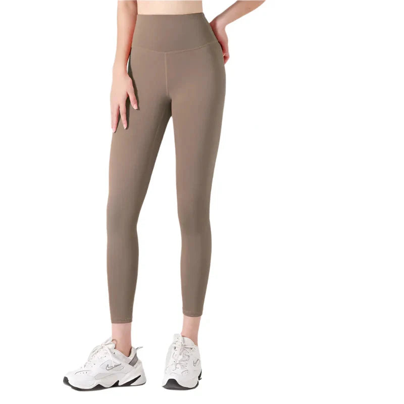 High Waisted Ribbed Yoga Pants