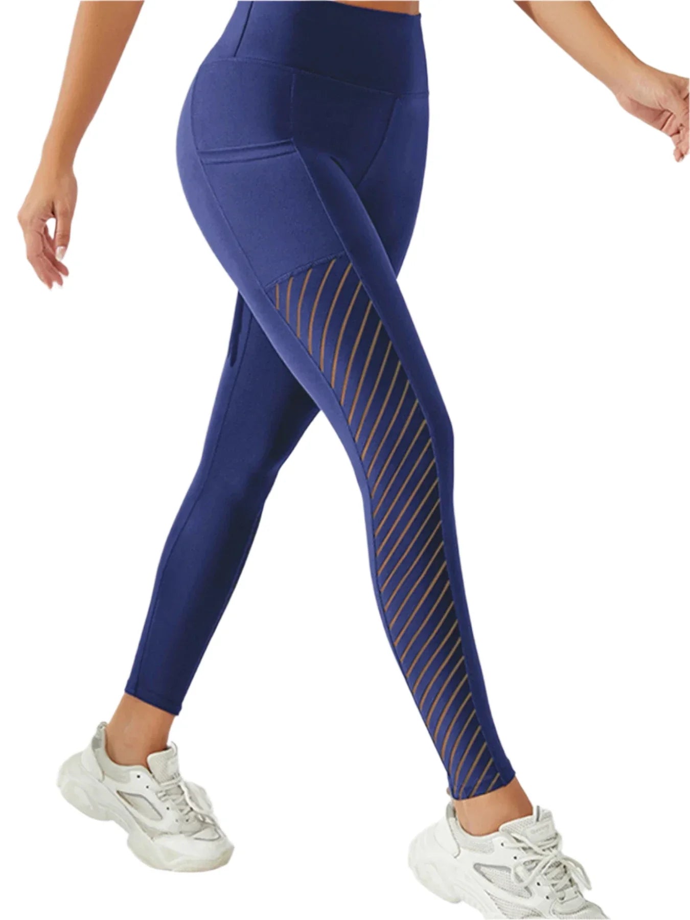 Women's Ankle Length Yoga Pants with Pockets