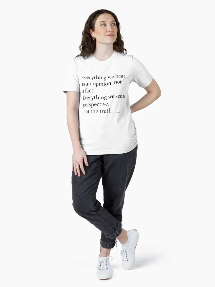 Everything we hear...Marcus Aurelis. Motivational, Inspiring, Positive Quotes. Famous, Popular Quotes. Own it. Wear it. Bohimo