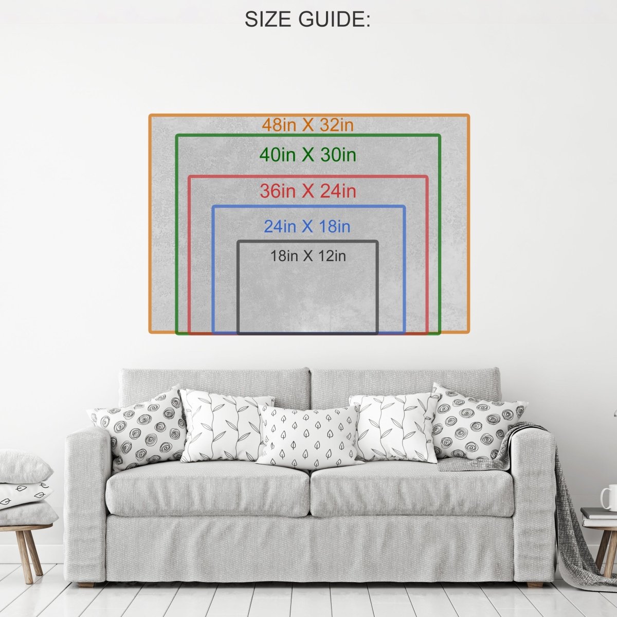 Success Is Never Owned, It's Rented And The Rent Is Due Every Day Motivational Canvas Wall Art